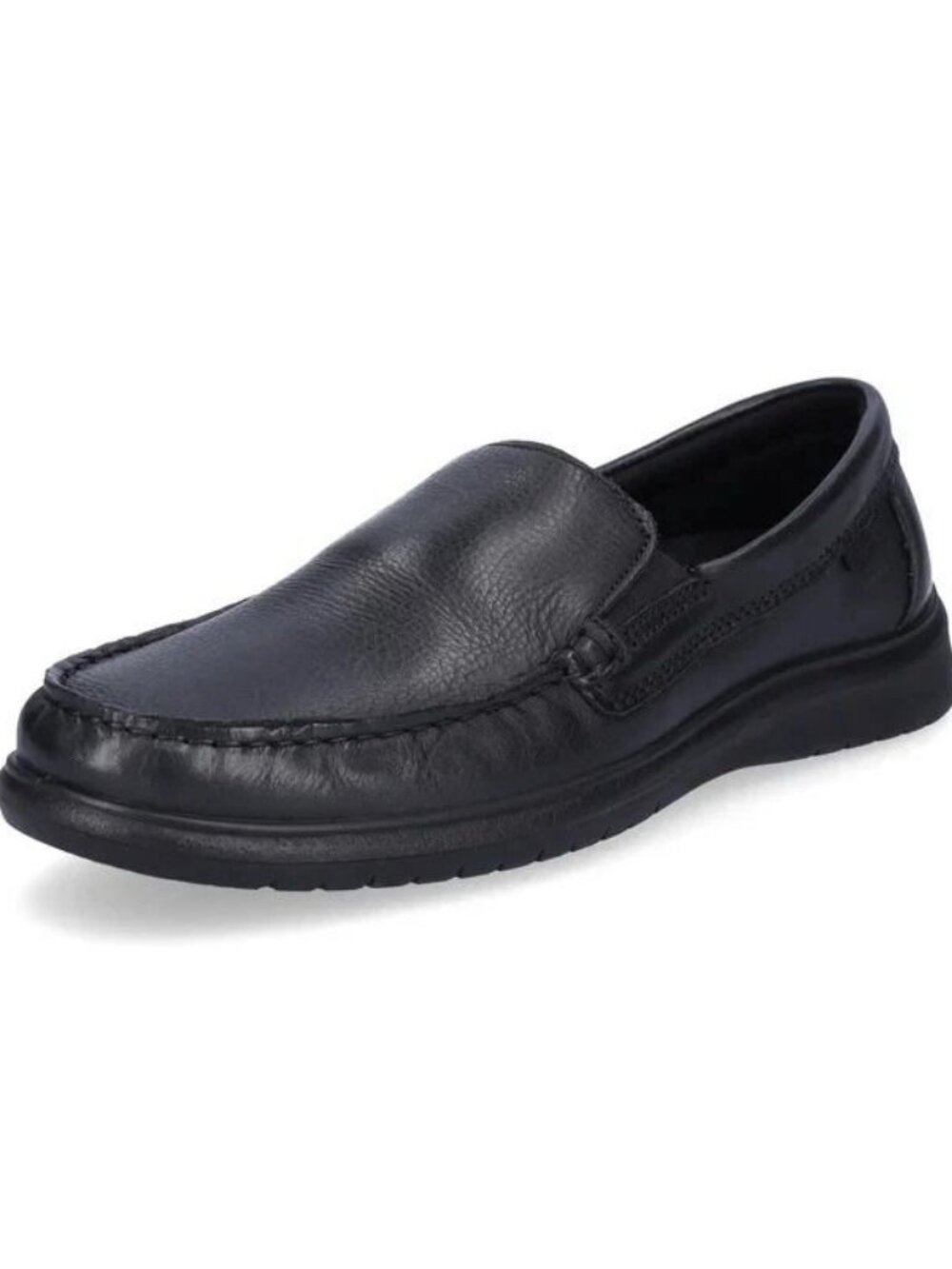 Ara Men's Lauro Slip On Shoe Loafer- Black Leather Men Size 8.5 (41 EU)  NIB